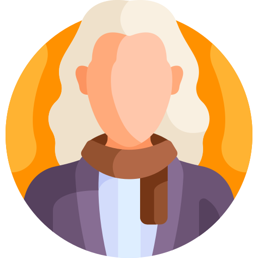 avatar femme blonde avec écharpe sur fond jaune orangé