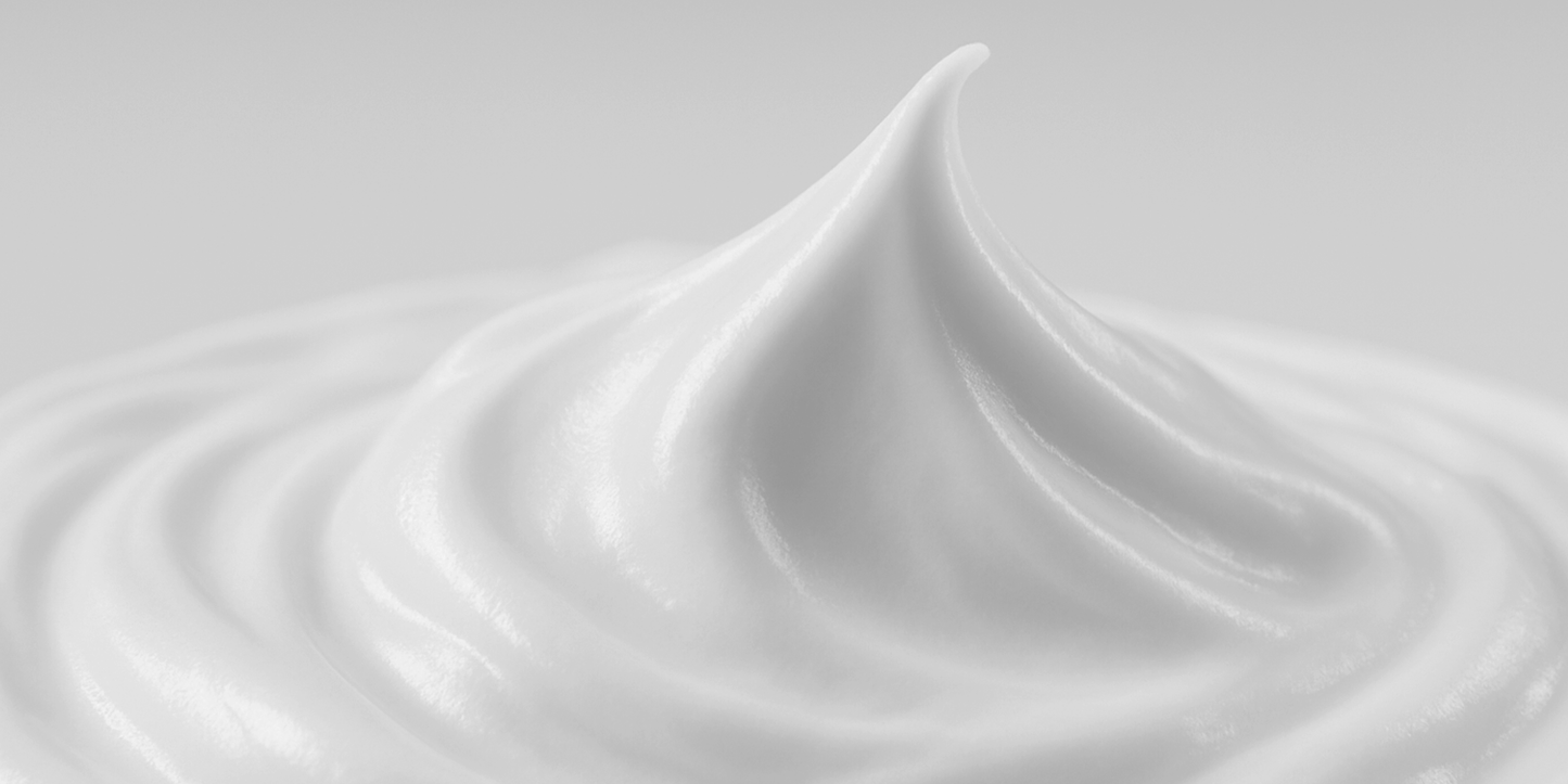 texture de la crème de magnésie